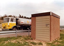 Mini Buildings provide secure, weatherproof storage